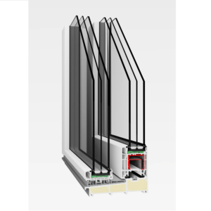𝗛𝗦𝗧 𝗣𝗔𝗦𝗦𝗜𝗩 𝗖𝗢𝗥𝗡𝗘𝗥 𝗩𝗜𝗘𝗪<BR><BR>• Głębokość skrzydła 85mm (rama 197mm)<br>• Uw 0,68 W/m²K<br>• Wysoki poziom izolacji termicznej i akustycznej<br>• Nisko progowa konstrukcja<br>• Opcja zdalnego sterowania<br>• 50 miesięcy gwarancji<br>