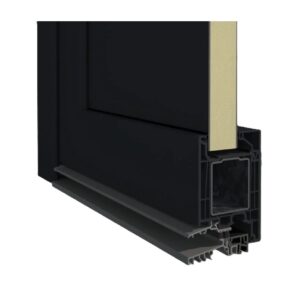 𝗗𝗥𝗭𝗪𝗜 𝗘𝗟𝗘𝗚𝗔𝗡𝗧<BR><BR>• Głębokość profilu skrzydła 80 mm (5-komór)<br>• Minimalistyczny design ze szczególnie smukłymi ramami<br>• Odporność na odkształcenia (wzmocnienia 2mm przekrój)<br>• Wielopunktowe systemy ryglujące i specjalne okucia - ochrona antywł.<br>• Bogata kolorystyka<br>• Gwarancja 48 miesięcy / Przedsiębiorstwa 12 miesięcy