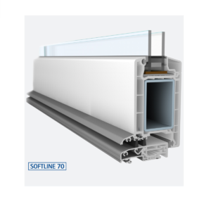 𝗗𝗥𝗭𝗪𝗜 𝗩𝗘𝗞𝗔 𝗣𝗙𝟳𝟬<br><br>• Głębokość zabudowy 70 mm<br>• 5 komorowy profil<br>• Dwie uszczelki - wysoka izolacja akustyczna i cieplna<br>• Sprawdzone wzmocnienia - inwestycja na lata<br>• Grubość ścianek zewnętrznych profila wynosi 3 mm - klasa A<br>• Gwarancja 48 miesięcy / Przedsiębiorstwa 12 miesięcy